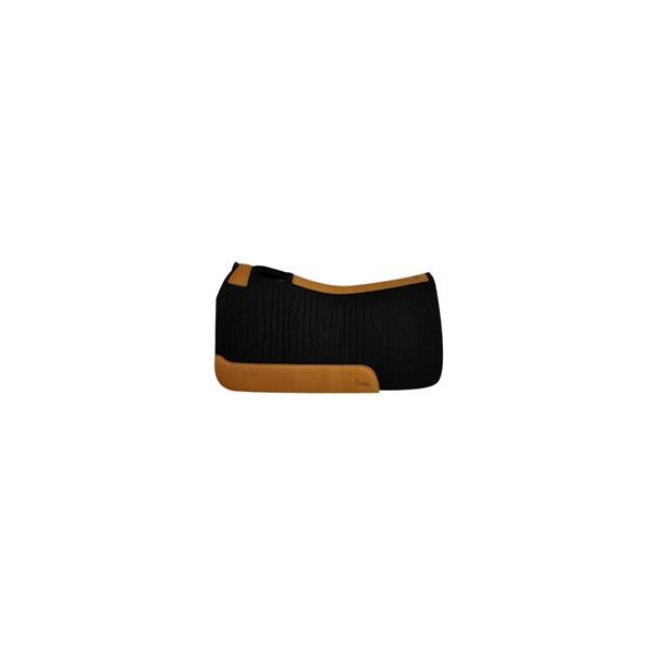 5 Star Equine "The Barrel Racer" Saddle Pad - Black (1")