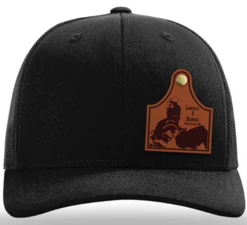 Lonely T Ranch Leather Cattle Tag Richardson 112 Cap