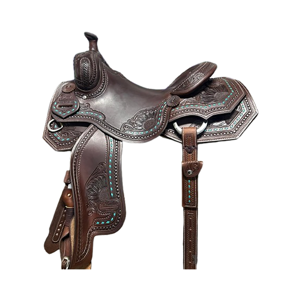 16" Ruelas Cow Horse Saddle
