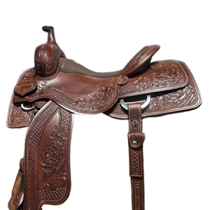 Ruelas 16" Ranch Cutter #2718 w/ Bison Padded Seat