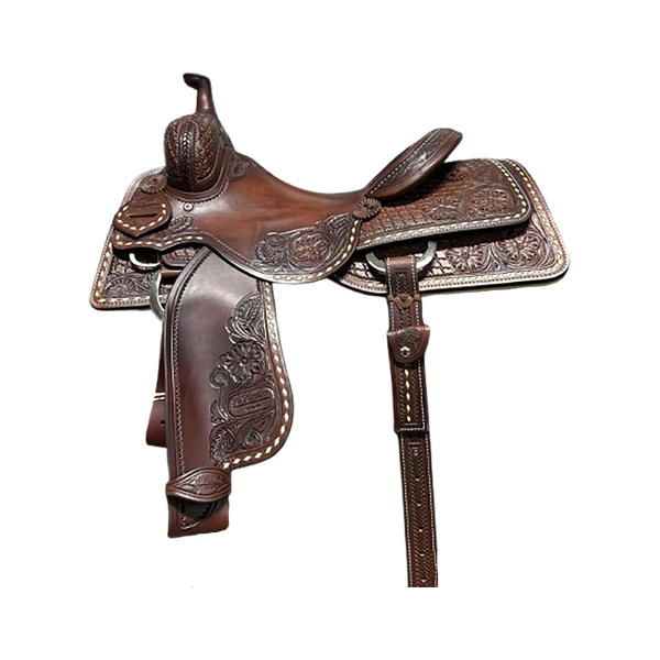 Ruelas 16" Ranch Cutter w/ Cream Buckstitch #2728